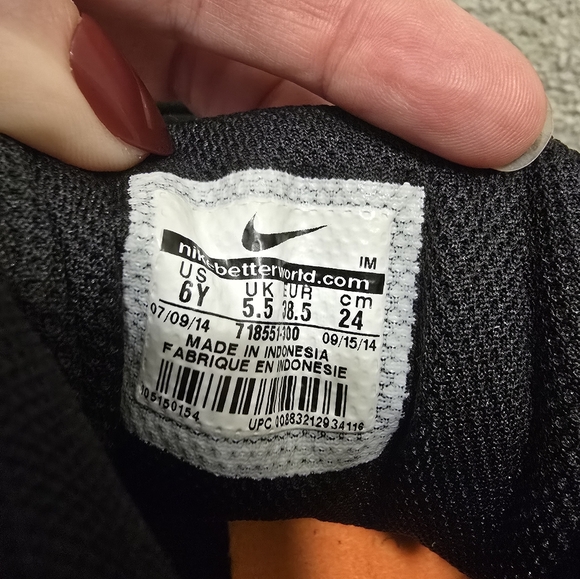 Nike KD Vulc Mid TXT GS Camo Neon Orange Shoe Lightweight Boys Basketball - Picture 9 of 9